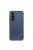 RMPACK Samsung Galaxy S21 FE Tok Műanyag Védőtok Bőrhatású Leather Coated Style Kék