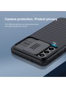 RMPACK Samsung Galaxy S21 FE Nillkin Tok CamShield Kameravédővel Ütésállókivitel Fekete