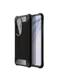   RMPACK Huawei P50 Pro Ütésálló Armor Tok Guard Series 2in1 Fekete