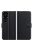 RMPACK Huawei P50 Pro Notesz Tok Business Series Kitámasztható Bankkártyatartóval Fekete