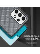 RMPACK Samsung Galaxy A53 5G Prémium Szilikon Tok 2in1 DUX DUCIS Textil Mintázattal Szürke
