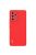 RMPACK Samsung Galaxy A53 5G Szilikon Tok IMAK UC-2 Series Solid Color TPU Lencsevédővel Piros