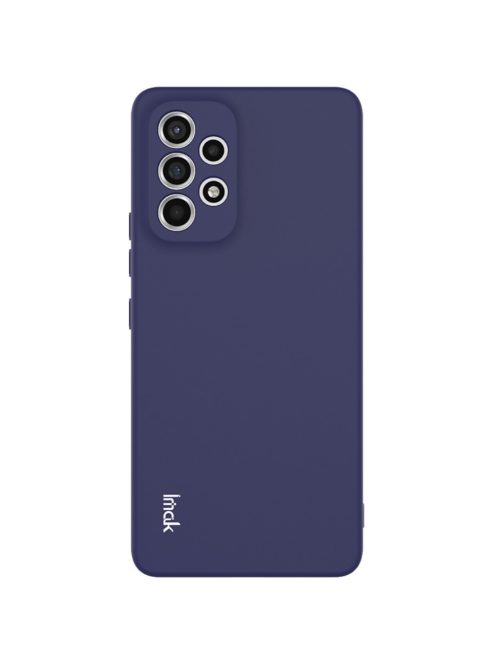 RMPACK Samsung Galaxy A53 5G Szilikon Tok IMAK UC-2 Series Solid Color TPU Lencsevédővel Kék