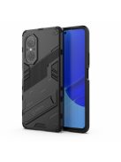 RMPACK Huawei Nova 9 SE Tok Ütésállókivitel Kitámasztható PC + TPU 2in1 Anti-Drop Series Kameralencse védelemmel Fekete