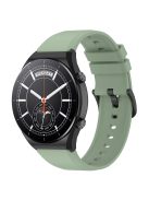 RMPACK Xiaomi Watch S1 / Watch S1 Active Óraszíj Pótszíj Szilikon Szíj Nature Type Zöld