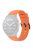 RMPACK Xiaomi Watch S1 / Watch S1 Active Óraszíj Pótszíj Szilikon Szíj Nature Type Narancssárga