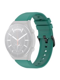   RMPACK Xiaomi Watch S1 / Watch S1 Active Óraszíj Pótszíj Szilikon Szíj Nature Type Sötétzöld