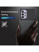 RMPACK Samsung Galaxy A33 5G Szilikon Tok Twill Ütésálló Thunder Series Kivitel Fekete
