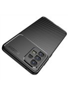 RMPACK Samsung Galaxy A33 5G Tok Szilikon TPU NEW Carbon Fiber - Karbon Minta Fekete