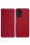 RMPACK Samsung Galaxy A33 5G Notesz Tok Nillkin Qin Bőrtok Kitámasztható Kártyatartóval Piros