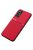 RMPACK Xiaomi 12/12X Tok Karbon Mintázattal Beépített Mágneses Felület Lines Style Piros