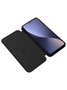 RMPACK Xiaomi 13 Pro Notesz Tok Karbon Mintázattal - Kitámasztható Carbon Style Series Fekete