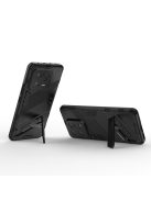 RMPACK Xiaomi 13 Pro Tok Ütésállókivitel Kitámasztható PC + TPU 2in1 Anti-Drop Series Kameralencse védelemmel Fekete