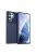 RMPACK Samsung Galaxy S23 Ultra Szilikon Tok Twill Ütésálló Thunder Series Kivitel Sötétkék