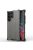 RMPACK Samsung Galaxy S23 Ultra Szilikon Tok 2in1 HoneyComb Series Ütésállókivitel Shockproof Fekete