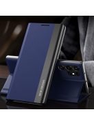 RMPACK Samsung Galaxy S23 Ultra Notesz Tok New Design Series Kitámasztható Mágneses Sötétkék