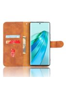 RMPACK Honor Magic5 Lite 5G Notesz Tok Business Series Kitámasztható Bankkártyatartóval Barna