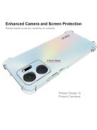 RMPACK Honor X7a Szilikon Tok Ütésállókivitel ENKAY Kamera Lencse Védő Kerettel Drop-Proof Áttetsző
