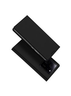   RMPACK Xiaomi 13T / 13T Pro Notesz Tok Mágneses DUX DUCIS Skin Pro Series Kitámasztható Kártyatartóval Fekete