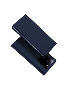   RMPACK Xiaomi 13T / 13T Pro Notesz Tok Mágneses DUX DUCIS Skin Pro Series Kitámasztható Kártyatartóval Kék