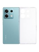 RMPACK Xiaomi Redmi Note 13 5G Szilikon Tok Lencsevédővel Áttetsző Ultravékony TPU