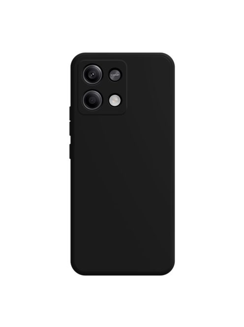 RMPACK Xiaomi Redmi Note 13 Pro 5G Szilikon Tok TPU Kamera Lencse Védelemmel Fekete