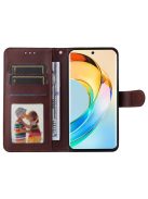 RMPACK Honor Magic6 Lite 5G Notesz Tok Business Series V2 Kitámasztható Bankkártyatartóval Barna