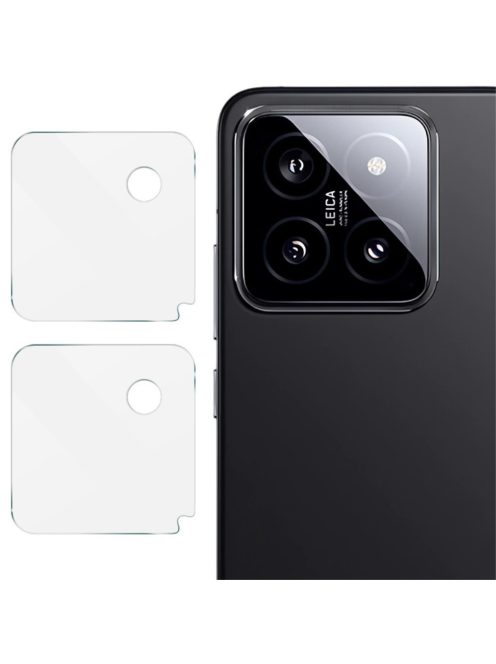 RMPACK Xiaomi 14 Lencsevédő IMAK Camera Lens Protector Áttetsző 2DB