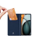 RMPACK Xiaomi Redmi A3 Notesz Tok Mágneses DUX DUCIS Skin Pro Series Kitámasztható Kártyatartóval Kék