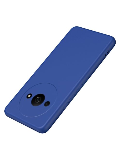 RMPACK Xiaomi Redmi A3 Szilikon Tok TPU Kamera Lencse Védelemmel Kék