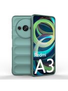 RMPACK Xiaomi Redmi A3 Szilikon Tok Rugged Armor Style 2in1 Shock Zöld