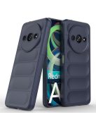 RMPACK Xiaomi Redmi A3 Szilikon Tok Rugged Armor Style 2in1 Shock Sötétkék