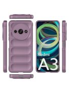 RMPACK Xiaomi Redmi A3 Szilikon Tok Rugged Armor Style 2in1 Shock Lila