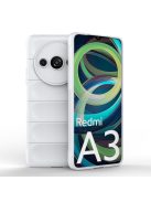 RMPACK Xiaomi Redmi A3 Szilikon Tok Rugged Armor Style 2in1 Shock Fehér