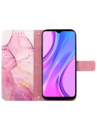 RMPACK Xiaomi Redmi A3 Notesz Tok Márvány Mintás Kitámasztható - Kártyatartóval Marble Series A01 