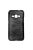 Samsung Galaxy J1 (2016) Szilikon Tok Szálcsiszolt Mintával Fekete