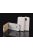 LG K5 Flip Tok Bőr Szilikon Belsővel Fehér