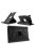 Huawei MediaPad T1 10 Forgatható Notesz Tok Kitámasztható Fekete