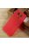 LG G6 Matt Szilikon Tok Fényeskerettel Piros