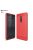 Nokia 5 Szilikon Tok Szálcsiszolt Ütésálló Tok Piros
