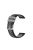 18mm Dual Color Silicone Smart Watch Band for Xiaomi Mi Watch - Black/Grey