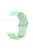 22mm Silicone Smart Watch Strap with Rivet Buckle Closure for Xiaomi Haylou Solar - Light Green