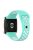 28mm Silicone Watch Strap for Xiaomi Redmi Watch 3 / Mi Watch Lite 3 , Dual-color Smart Band Strap - Teal / White