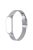 Adjustable Tortoise Back Buckle Milanese Stainless Steel Replacement Watch Strap for Xiaomi Mi Band 5 - Silver Pink