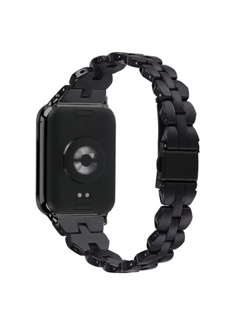 Bracelet Band for Xiaomi Smart Band 8 Pro Rhombus Resin Watch Strap - Black