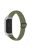 Braided Nylon Strap Watch Band Adjustable Elastic Solo Sports Loop Bracelet for Xiaomi Mi Band 4 / 3 - Olive Green