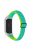 Braided Nylon Strap Watch Band Adjustable Elastic Solo Sports Loop Bracelet for Xiaomi Mi Band 4 / 3 - Yellow/Green