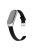 Canvas Watch Band Wrist Strap for Xiaomi Mi Band 4/3 - Black