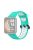 Dual Color Breathable Watch Band Soft Silicone Strap for Xiaomi Redmi Watch 2 - Cyan/White