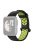 Dual-Color Hollow Silicone Watchband Strap Replacement for Xiaomi Redmi Watch 2 - Black/Green